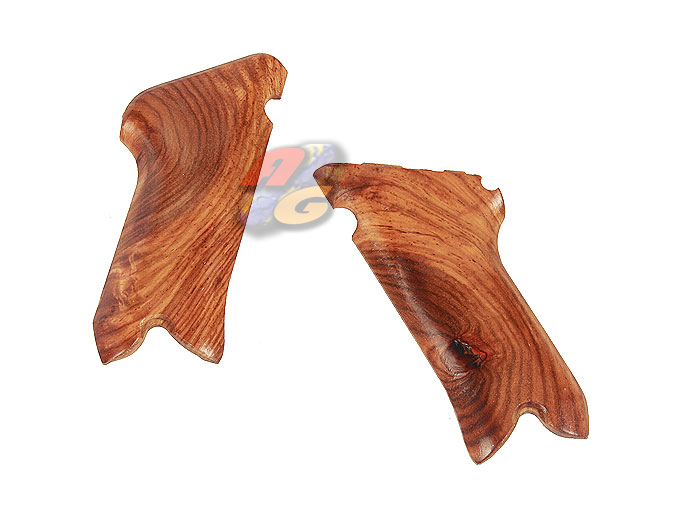 --Out of Stock--V-Tech Real Wood Grip For Luger P08 Series Airsoft Pistol - Click Image to Close